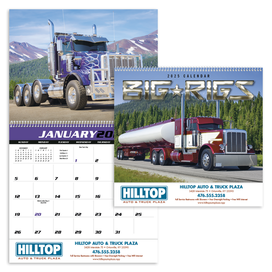 Triumph Calendars Big Rigs Calendar-1855