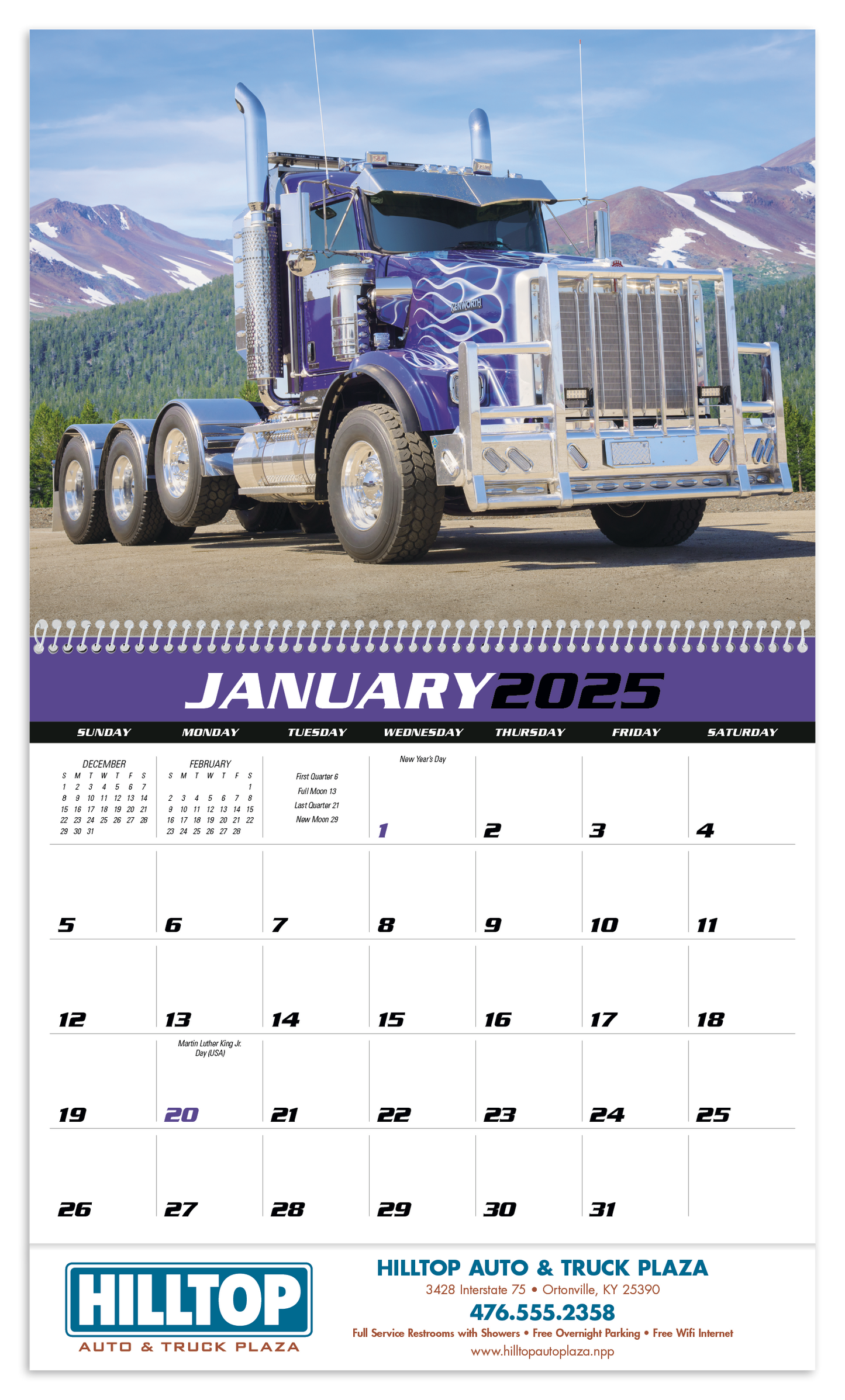Triumph Calendars Big Rigs Calendar-1855