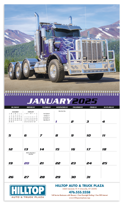 Triumph Calendars Big Rigs Calendar-1855