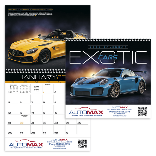 Triumph Calendars Exotic Cars Calendar-1859