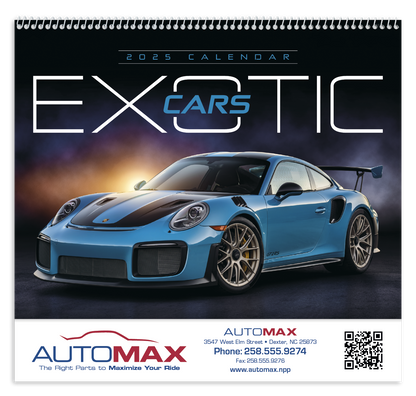 Triumph Calendars Exotic Cars Calendar-1859