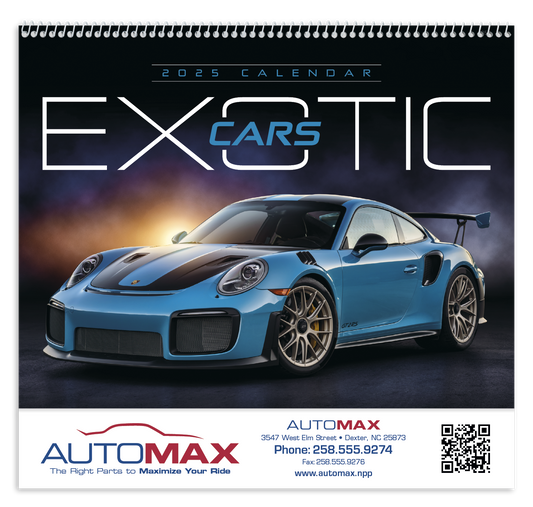 Triumph Calendars Exotic Cars Calendar-1859