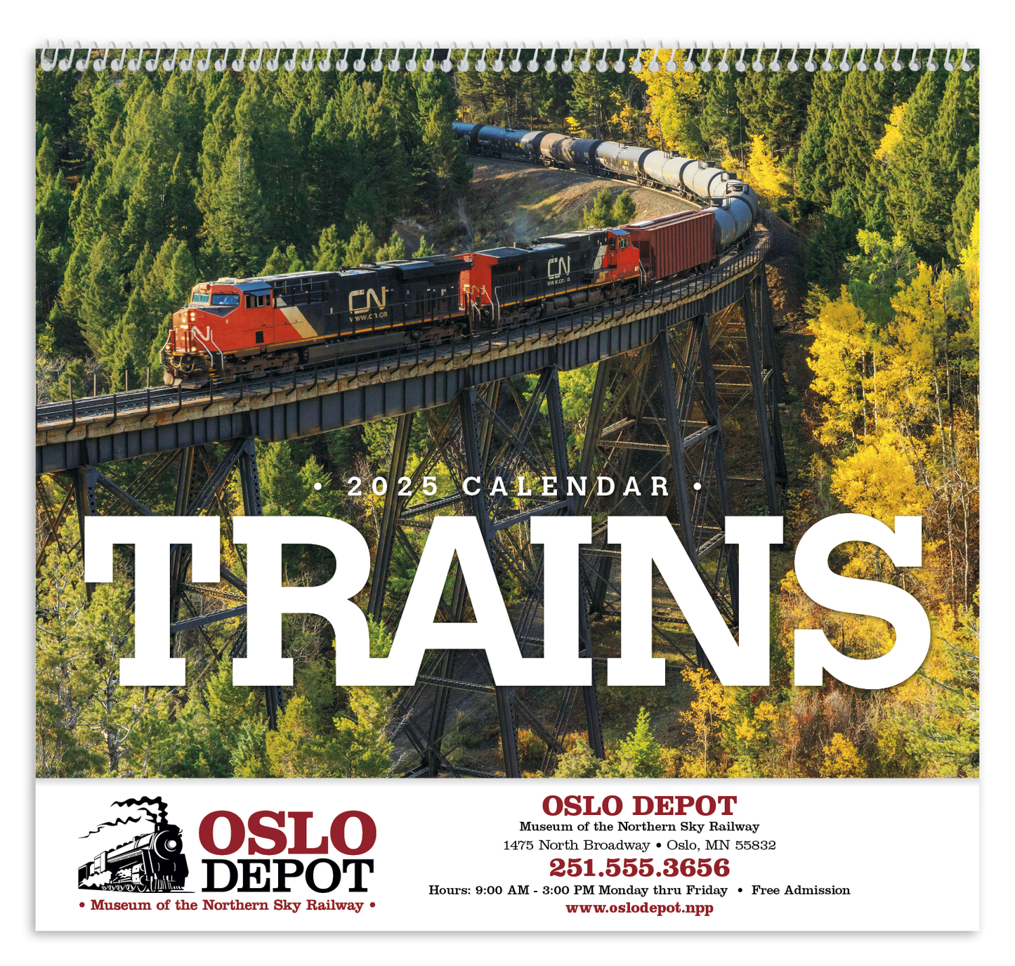 Triumph Calendars Trains Calendar-1860