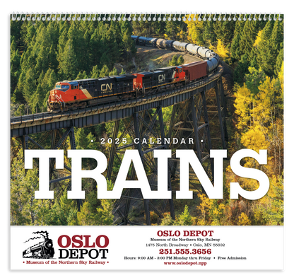 Triumph Calendars Trains Calendar-1860