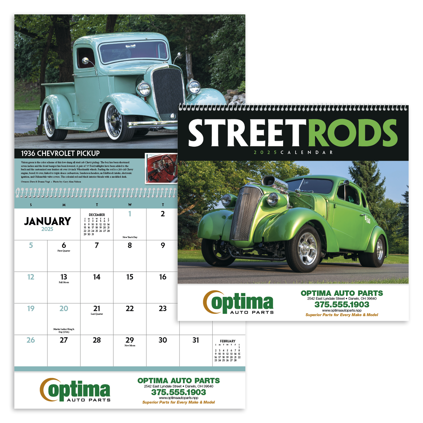 Triumph Calendars Street Rods Calendar-1861