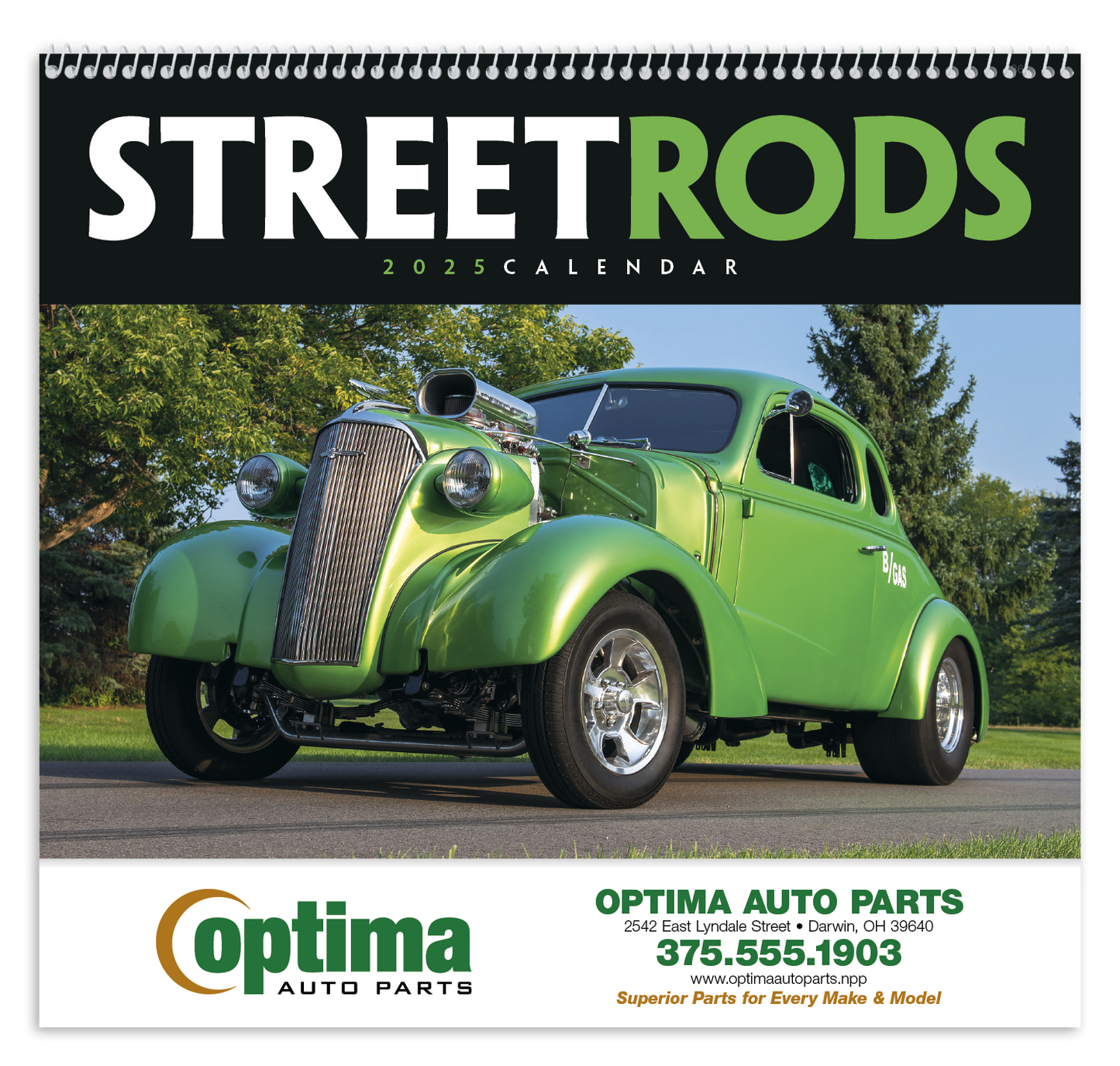 Triumph Calendars Street Rods Calendar-1861