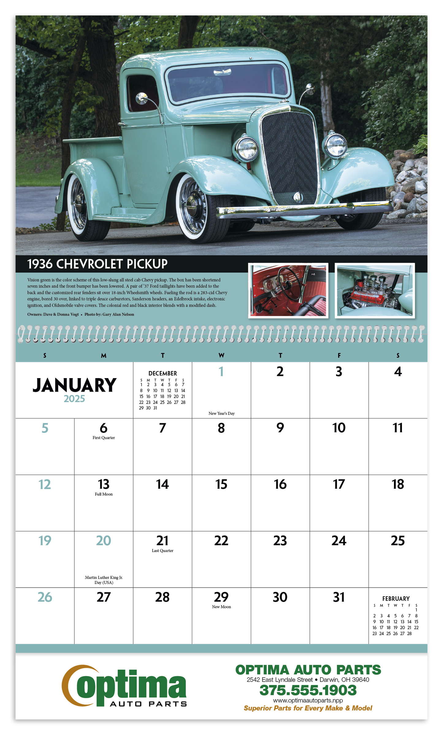 Triumph Calendars Street Rods Calendar-1861