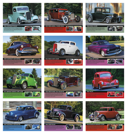 Triumph Calendars Street Rods Calendar-1861