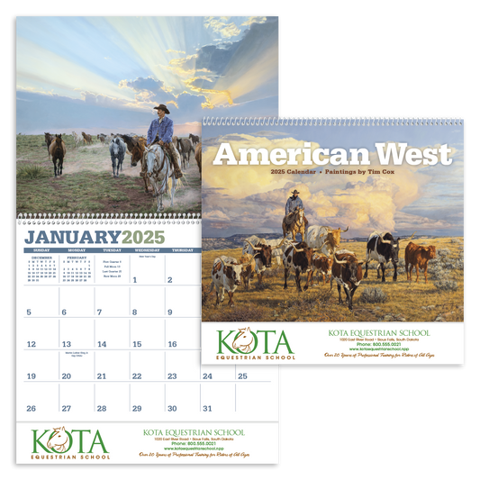 Triumph Calendars American West by Tim Cox Calendar-1900