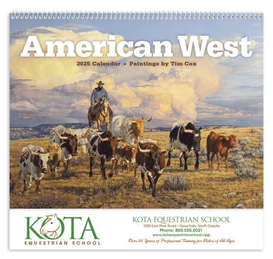 Triumph Calendars American West by Tim Cox Calendar-1900