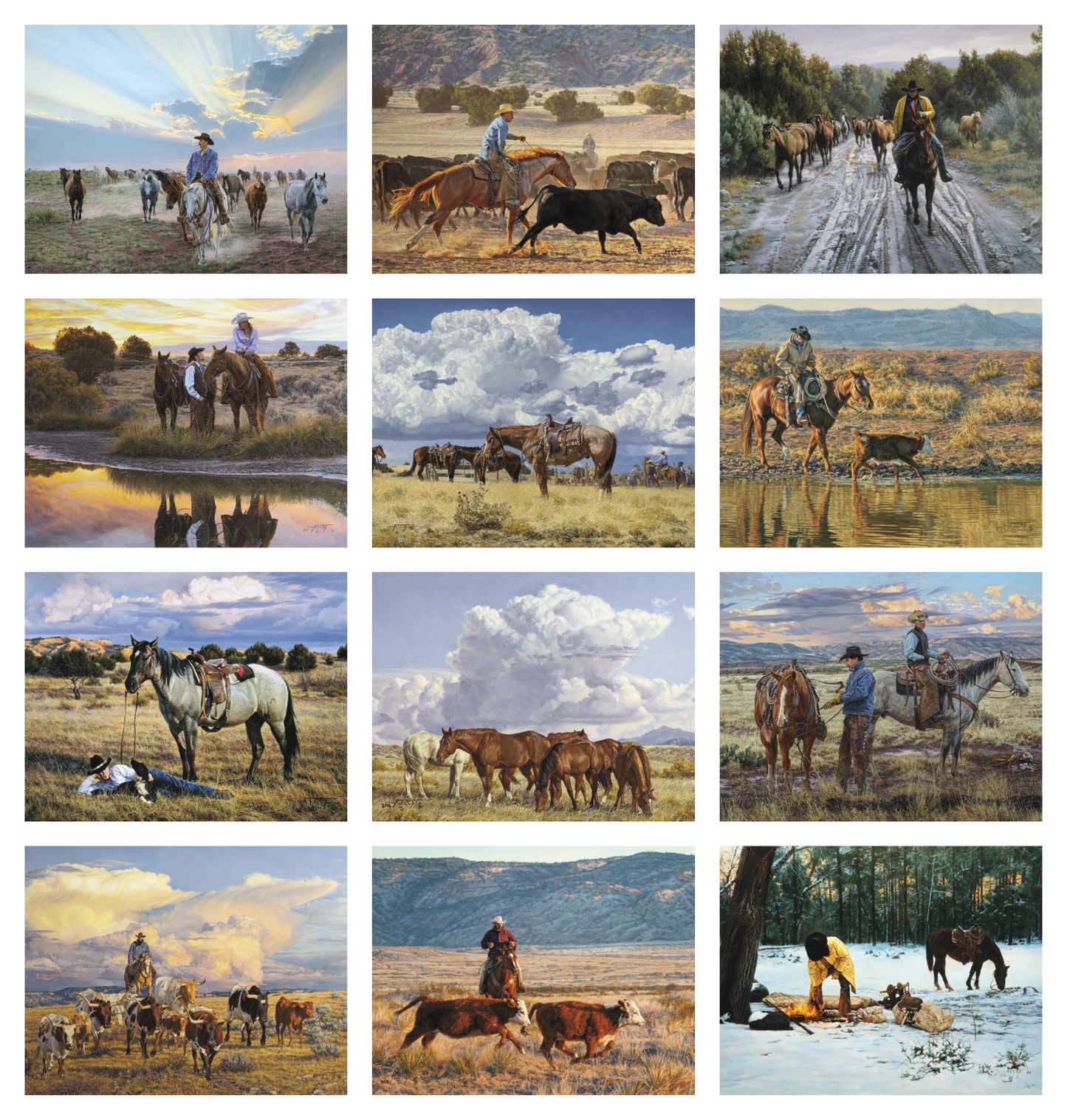 Triumph Calendars American West by Tim Cox Calendar-1900