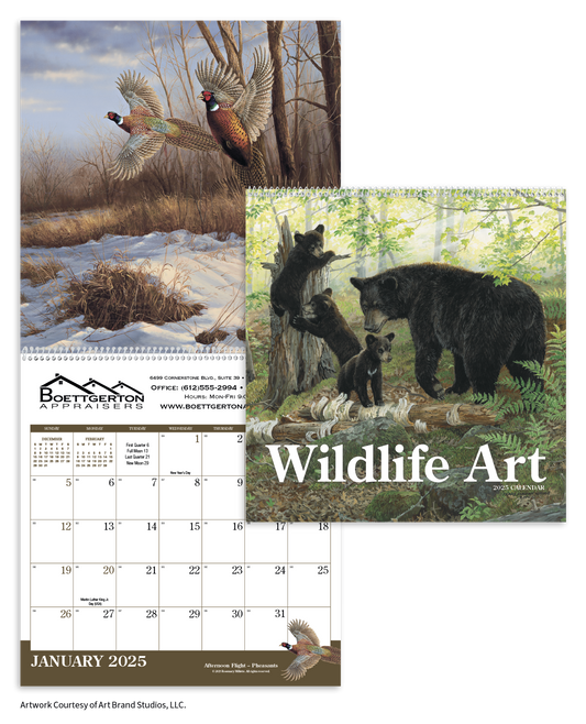 Triumph Calendars Wildlife Art Calendar-2104