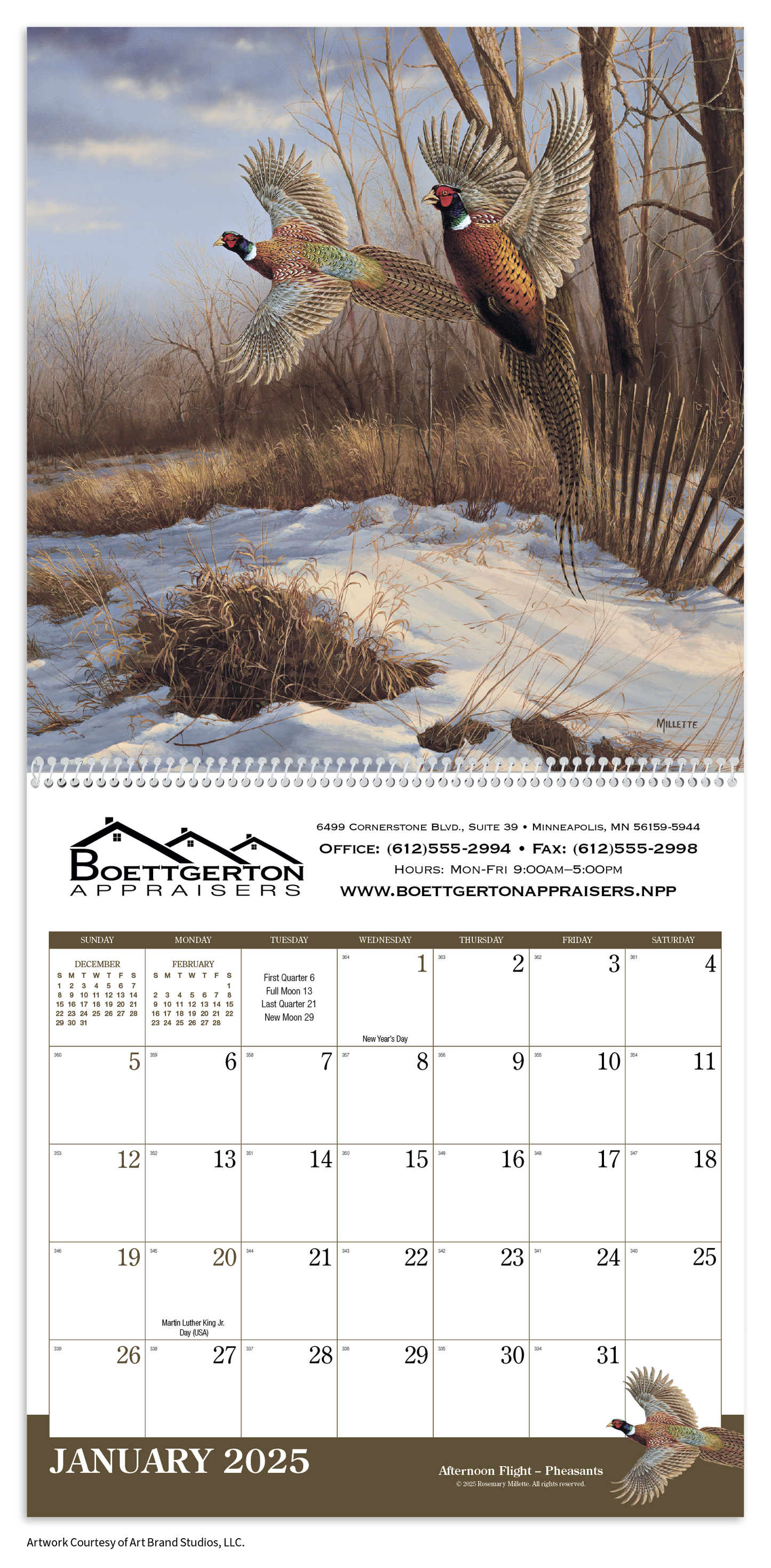Triumph Calendars Wildlife Art Calendar-2104