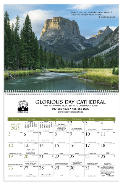 Triumph Calendars Catholic Scenic Calendar-2504