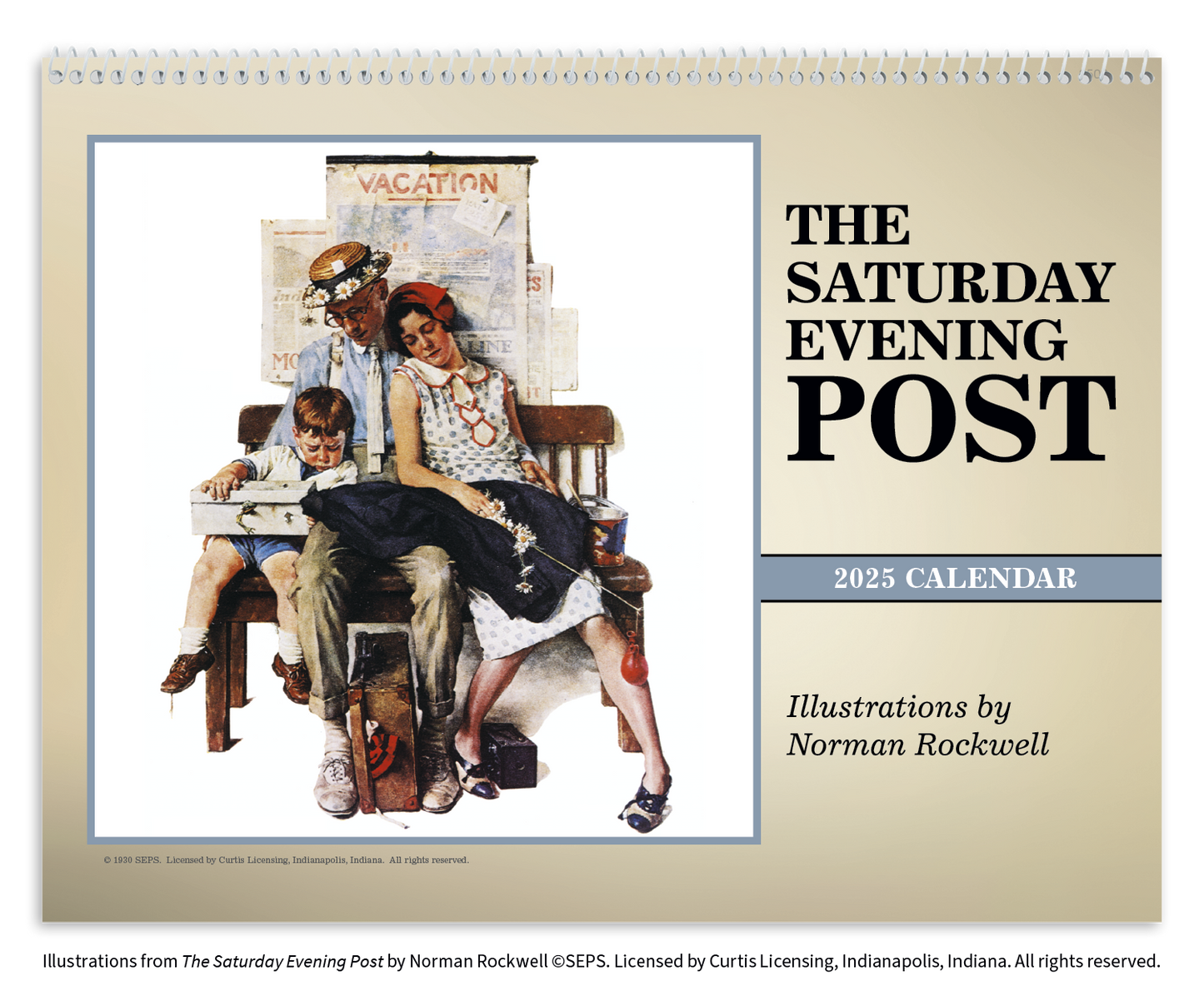 Triumph Calendars The Saturday Evening Post Illustrations by Norman Rockwell Calendar-2508