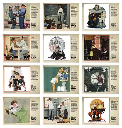 Triumph Calendars The Saturday Evening Post Illustrations by Norman Rockwell Calendar-2508