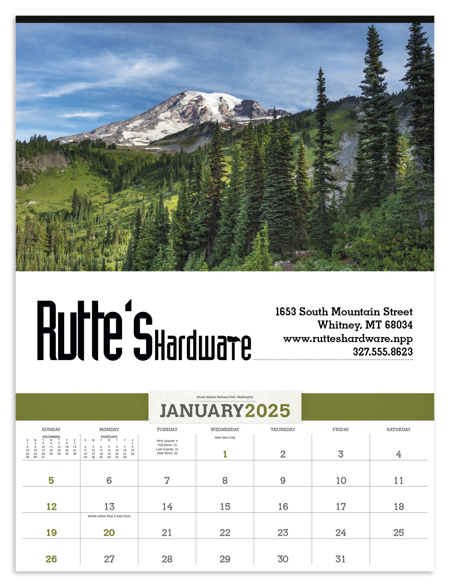 Triumph Calendars American Splendor with Date Blocks Calendar-3108