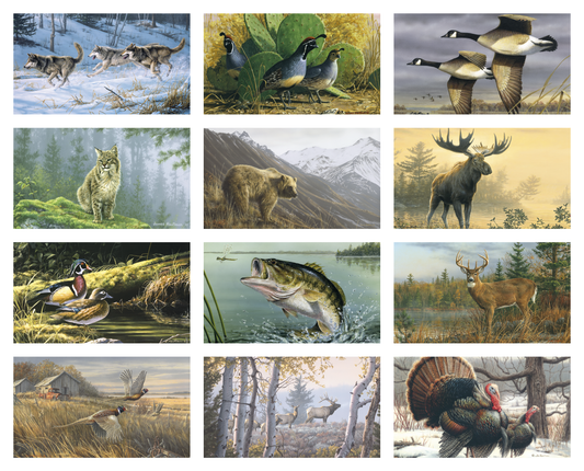 Triumph Calendars Wildlife Art by the Hautman Brothers Calendar-3111