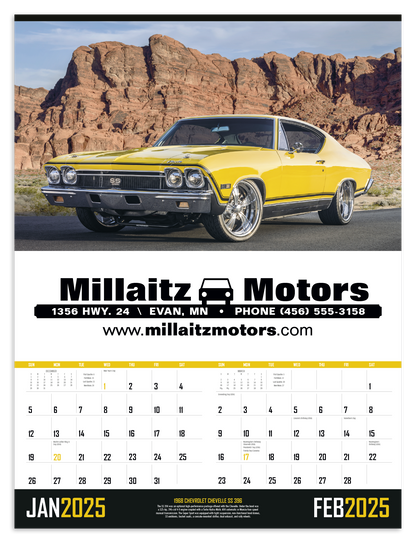 Triumph Calendars Muscle Cars Calendar-3205