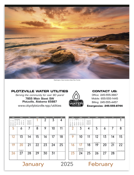 Triumph Calendars Scenes of America Calendar-3206
