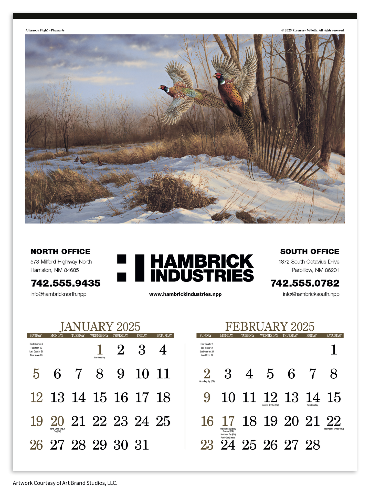 Triumph Calendars Wildlife Art Calendar-3208
