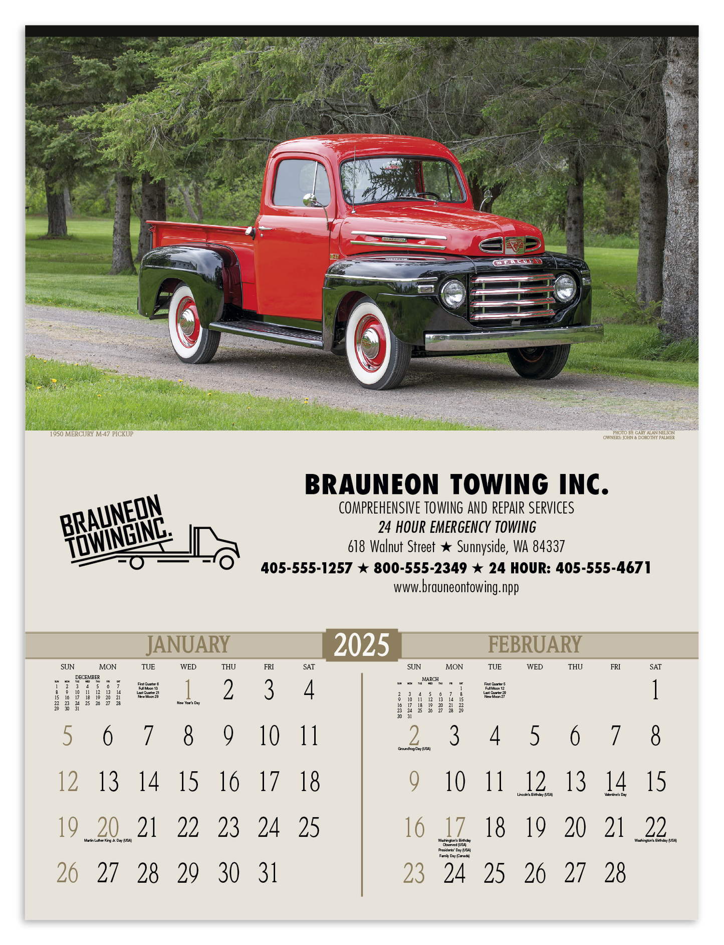 Triumph Calendars Antique Trucks Calendar-3214