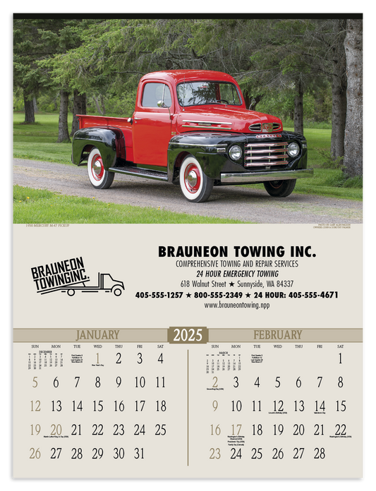 Triumph Calendars Antique Trucks Calendar-3214