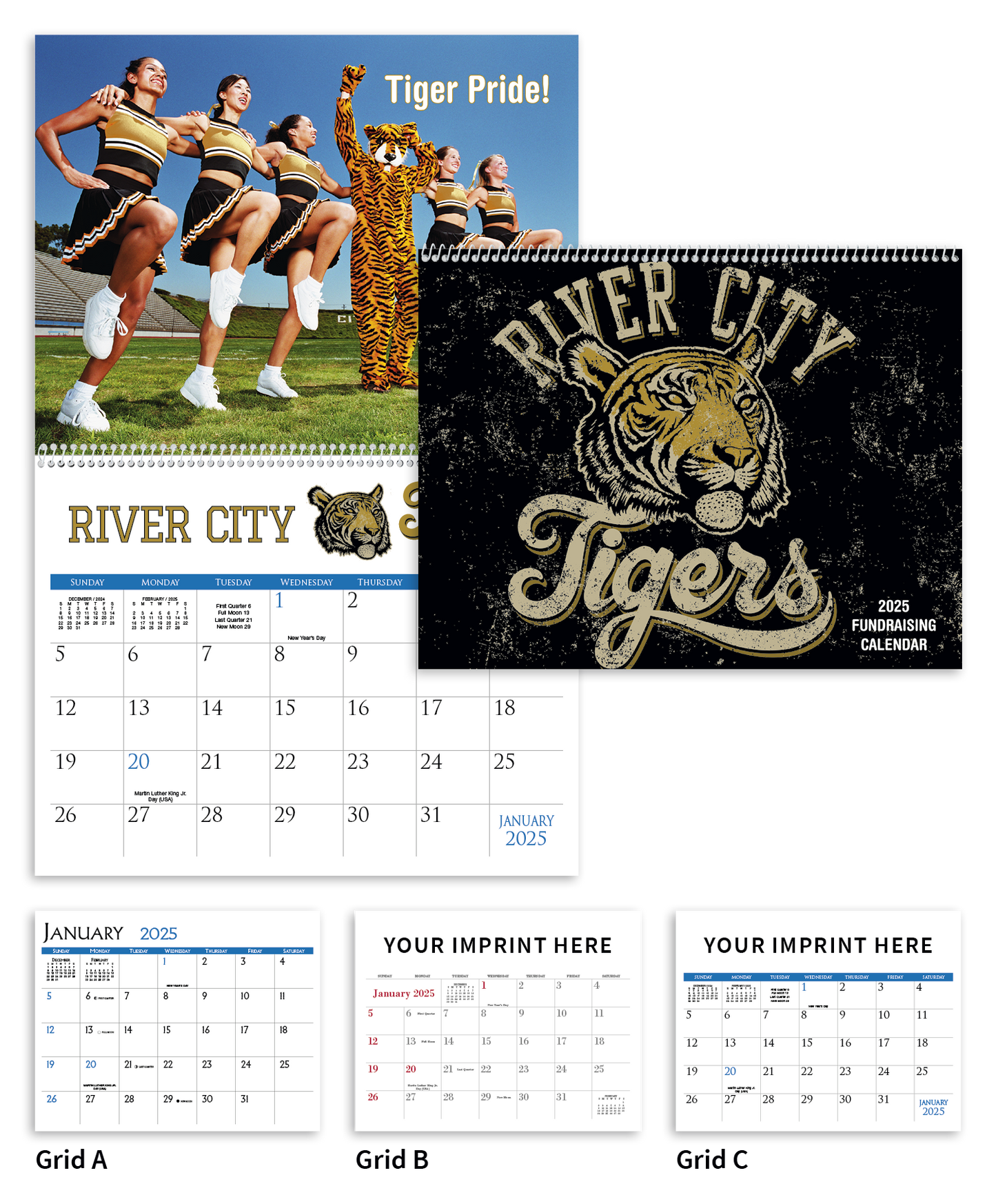 Triumph Calendars Small Quantity Custom  Spiral Calendar-350