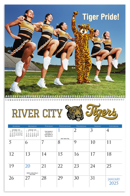 Triumph Calendars Small Quantity Custom  Spiral Calendar-350