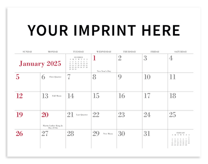 Triumph Calendars Small Quantity Custom  Spiral Calendar-350