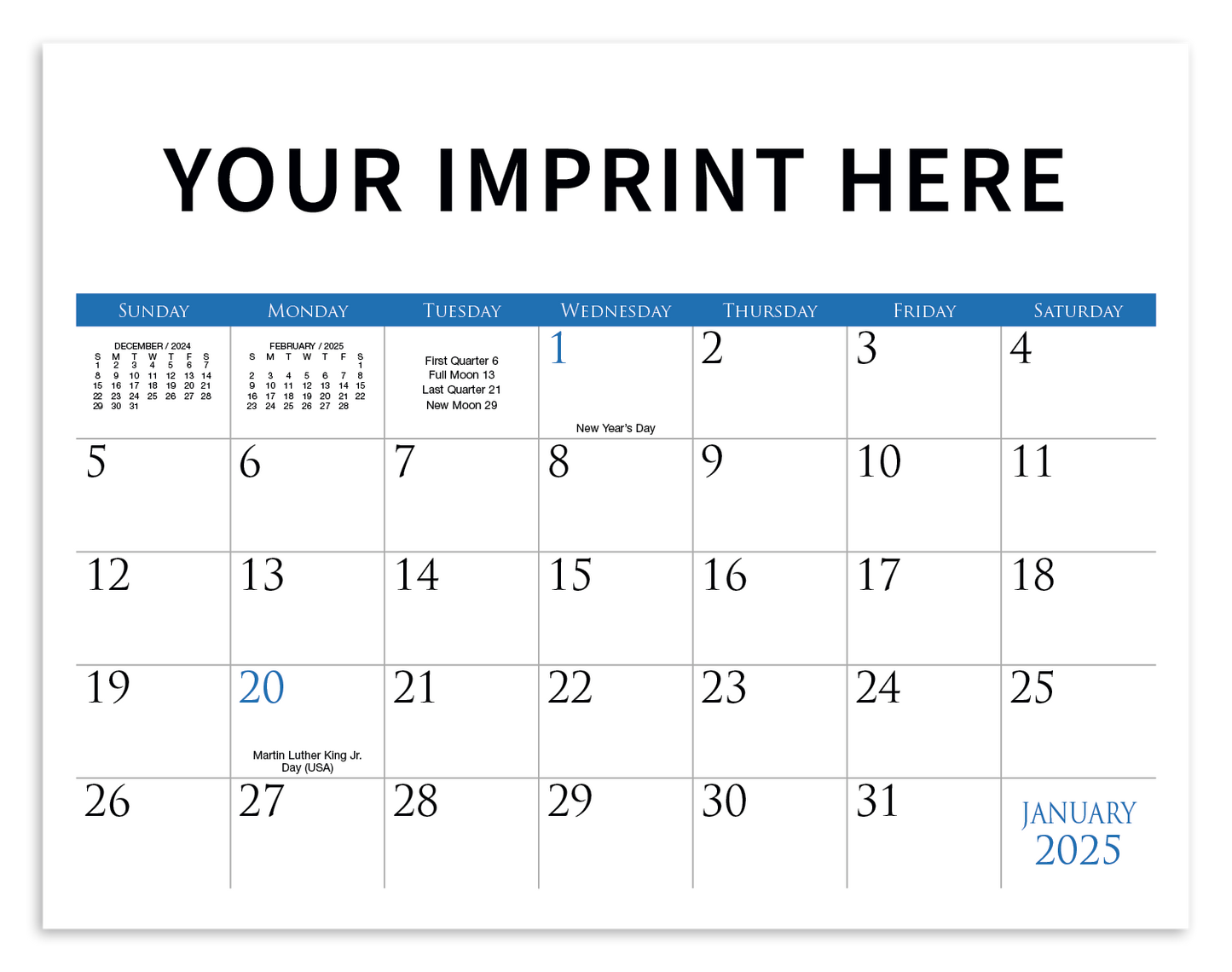 Triumph Calendars Small Quantity Custom  Spiral Calendar-350