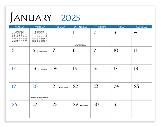 Triumph Calendars Small Quantity Custom  Stapled Calendar-360