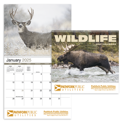 HotLine Products Wildlife Appointment Calendar  Spiral-403
