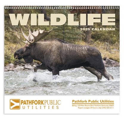 HotLine Products Wildlife Appointment Calendar  Spiral-403