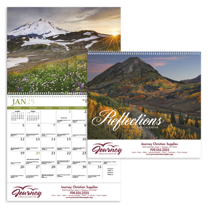 HotLine Products Reflections NonDenominational Appointment Calendar  Spiral-406