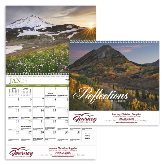 HotLine Products Reflections NonDenominational Appointment Calendar  Spiral-406