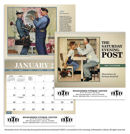 Triumph Calendars The Saturday Evening Post Deluxe Pocket Calendar-4076