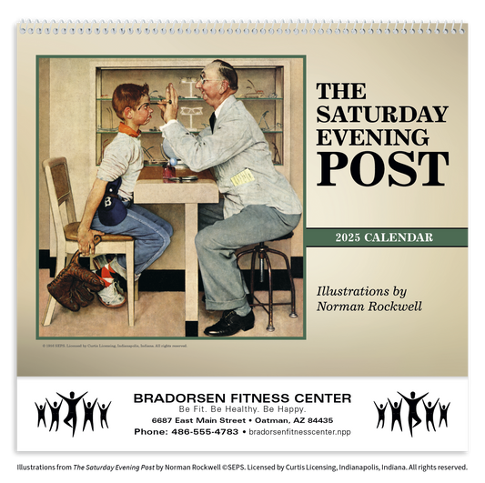 Triumph Calendars The Saturday Evening Post Deluxe Pocket Calendar-4076