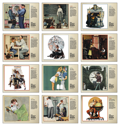 Triumph Calendars The Saturday Evening Post Deluxe Pocket Calendar-4076