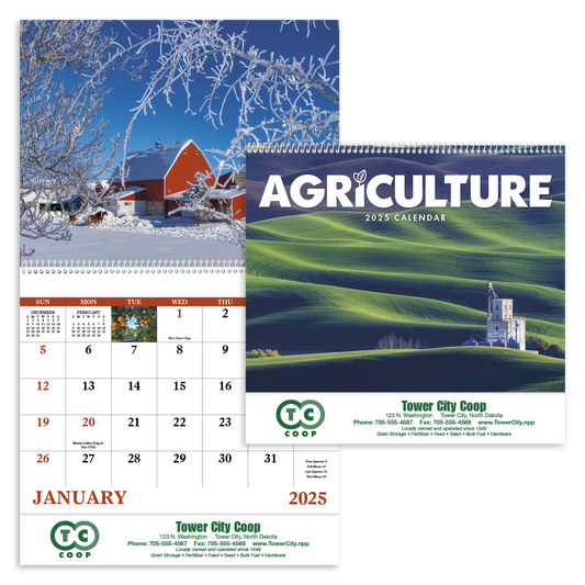 Good Value Agriculture  Spiral Calendar-7047