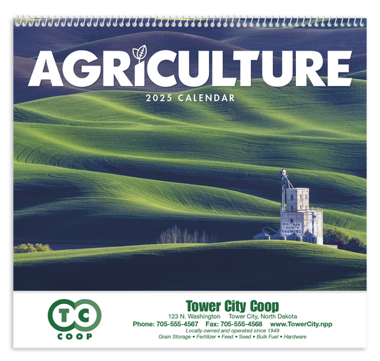 Good Value Agriculture  Spiral Calendar-7047