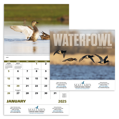 Good Value Waterfowl  Spiral Calendar-7048
