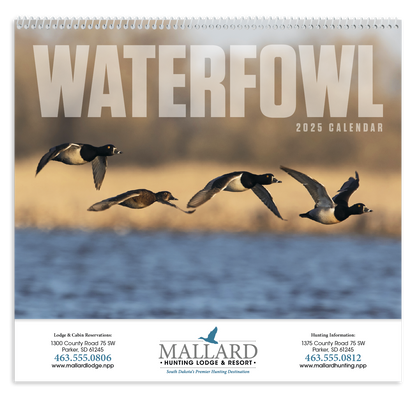 Good Value Waterfowl  Spiral Calendar-7048