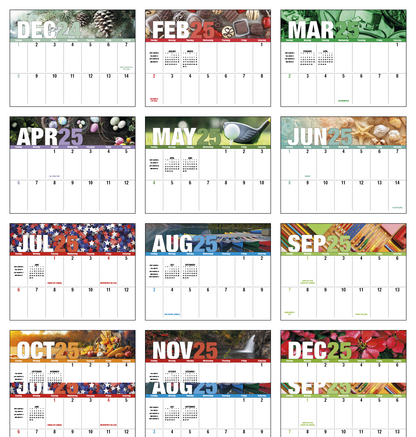 Good Value Seasonal Expressions Big Block Calendar-7050