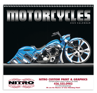 Good Value Motorcycles  Spiral Calendar-7056