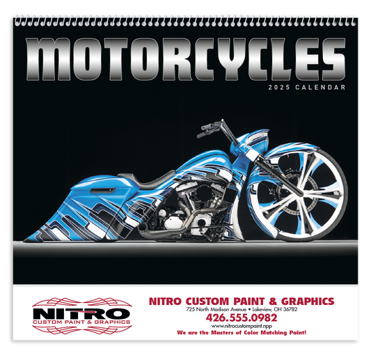 Good Value Motorcycles  Spiral Calendar-7056