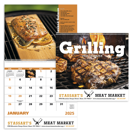 Good Value Grilling  Spiral Calendar-7062