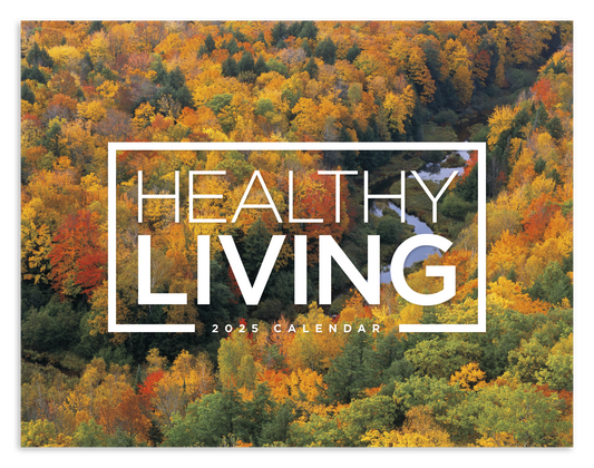 Good Value Healthy Living  Window Calendar-7573