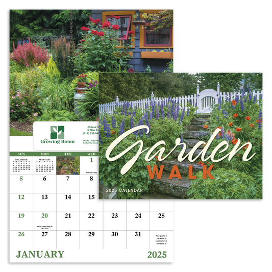 Good Value Garden Walk  Window Calendar-7577