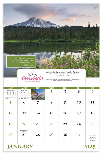Good Value Inspirations for Life  Window Calendar-7579